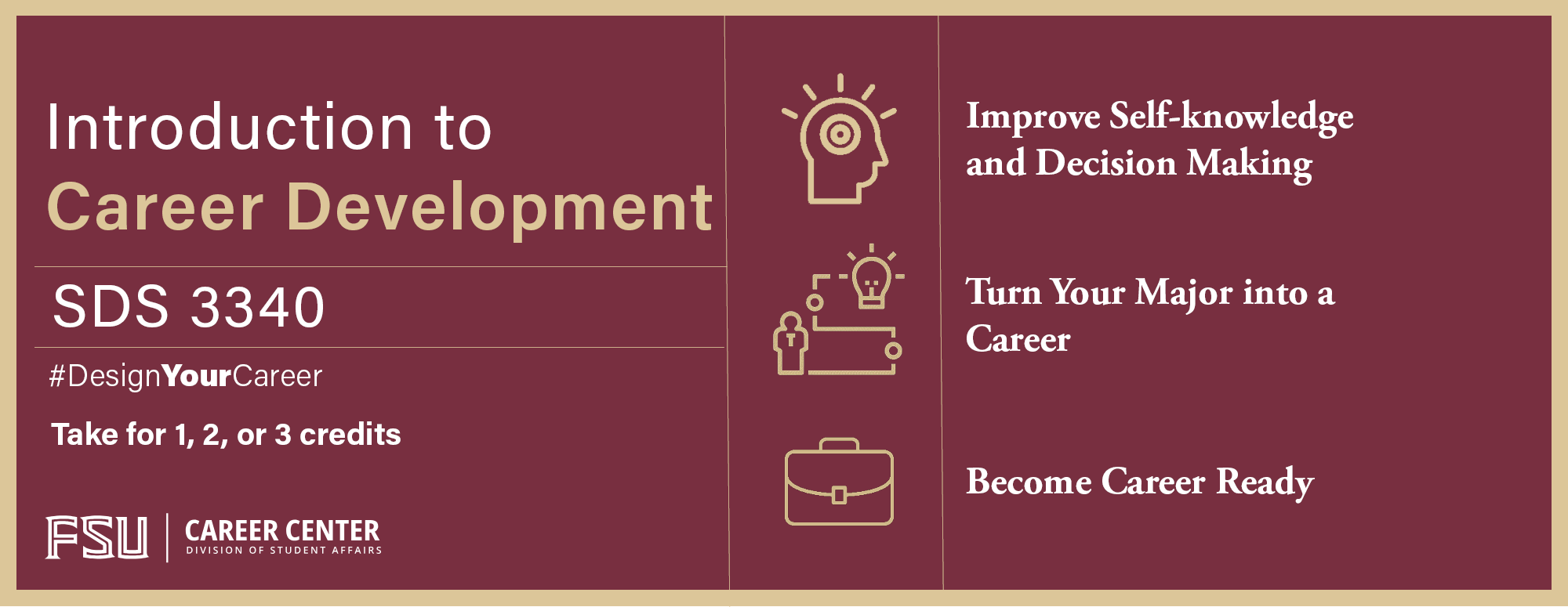 Introduction to Career Development: SDS 3340
